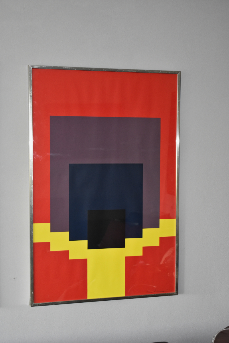 zeefdrukken ‘Forms of landscape’, Cyril Lixenberg_3_holder